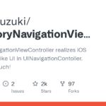 GitHub - marty-suzuki/SAHistoryNavigationViewController: SAHistoryNavigationViewController realizes iOS task manager like UI in UINavigationContoller. Support 3D Touch!